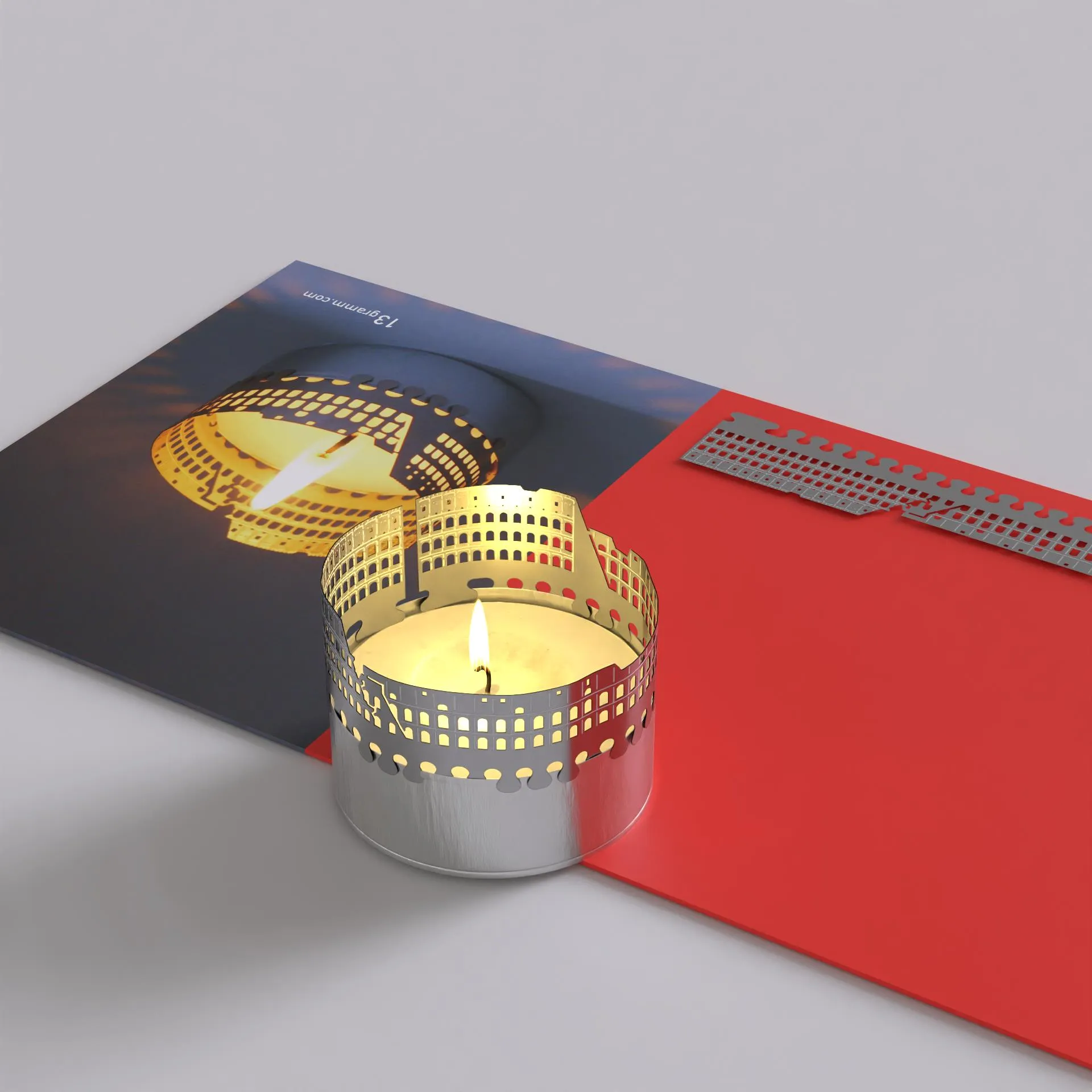 Colosseum – Schattenspiel mit Postkarte – Bild 6