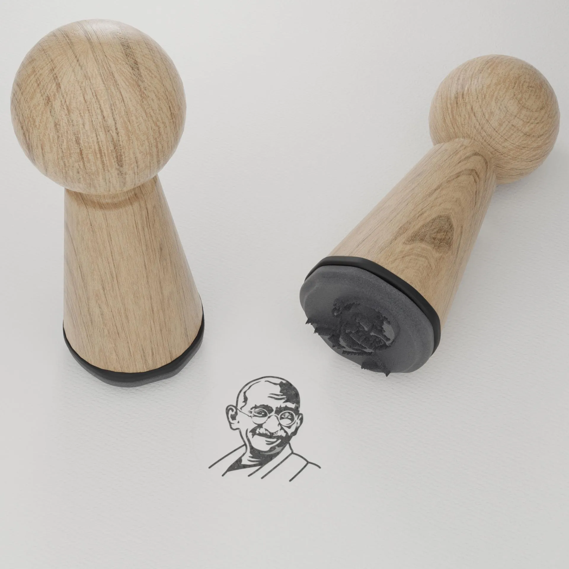 Berühme Persönlichkeiten Stempelset – Bild 4
