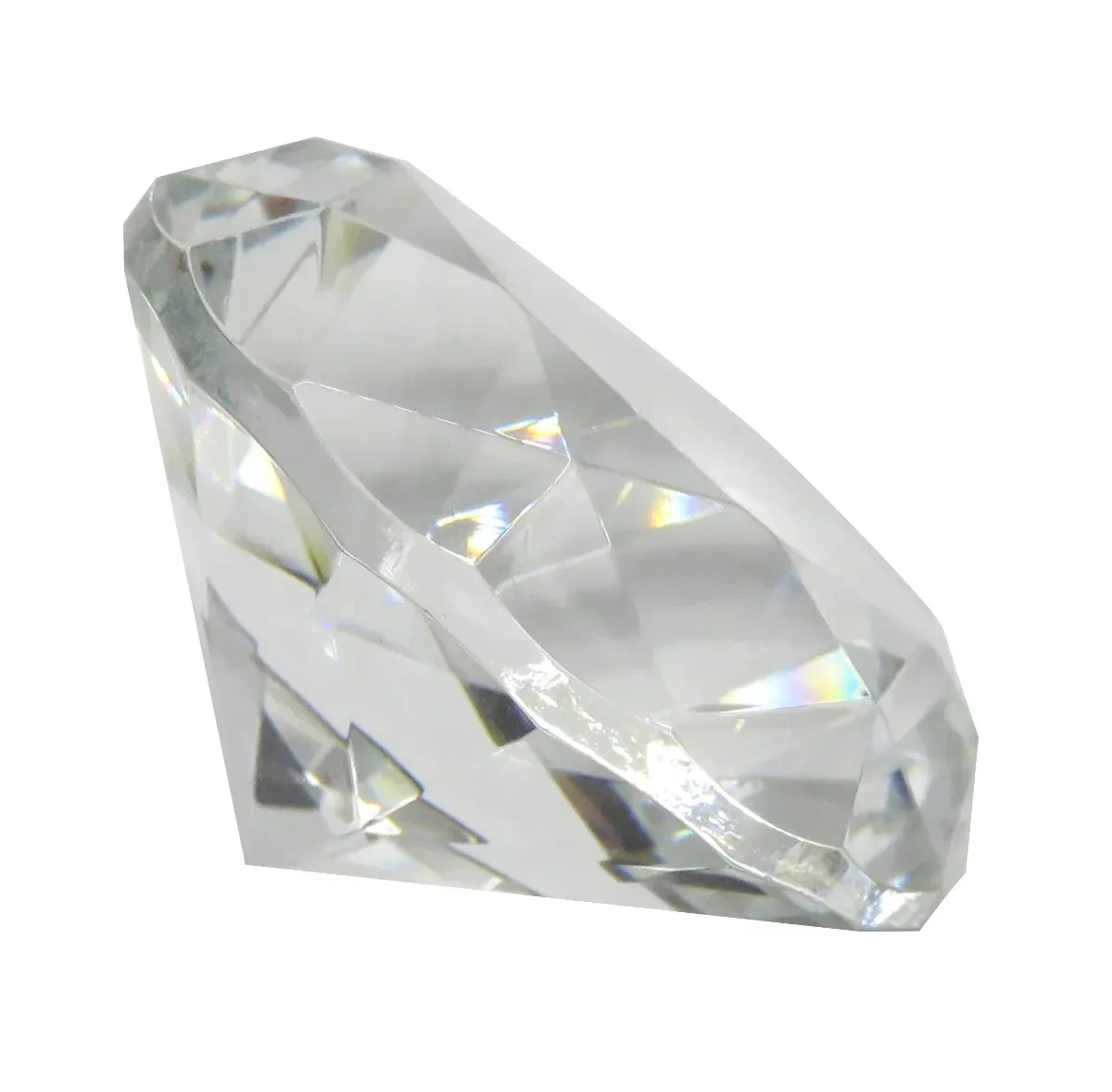 Kristall Diamant transparent 12 cm XL – Bild 2