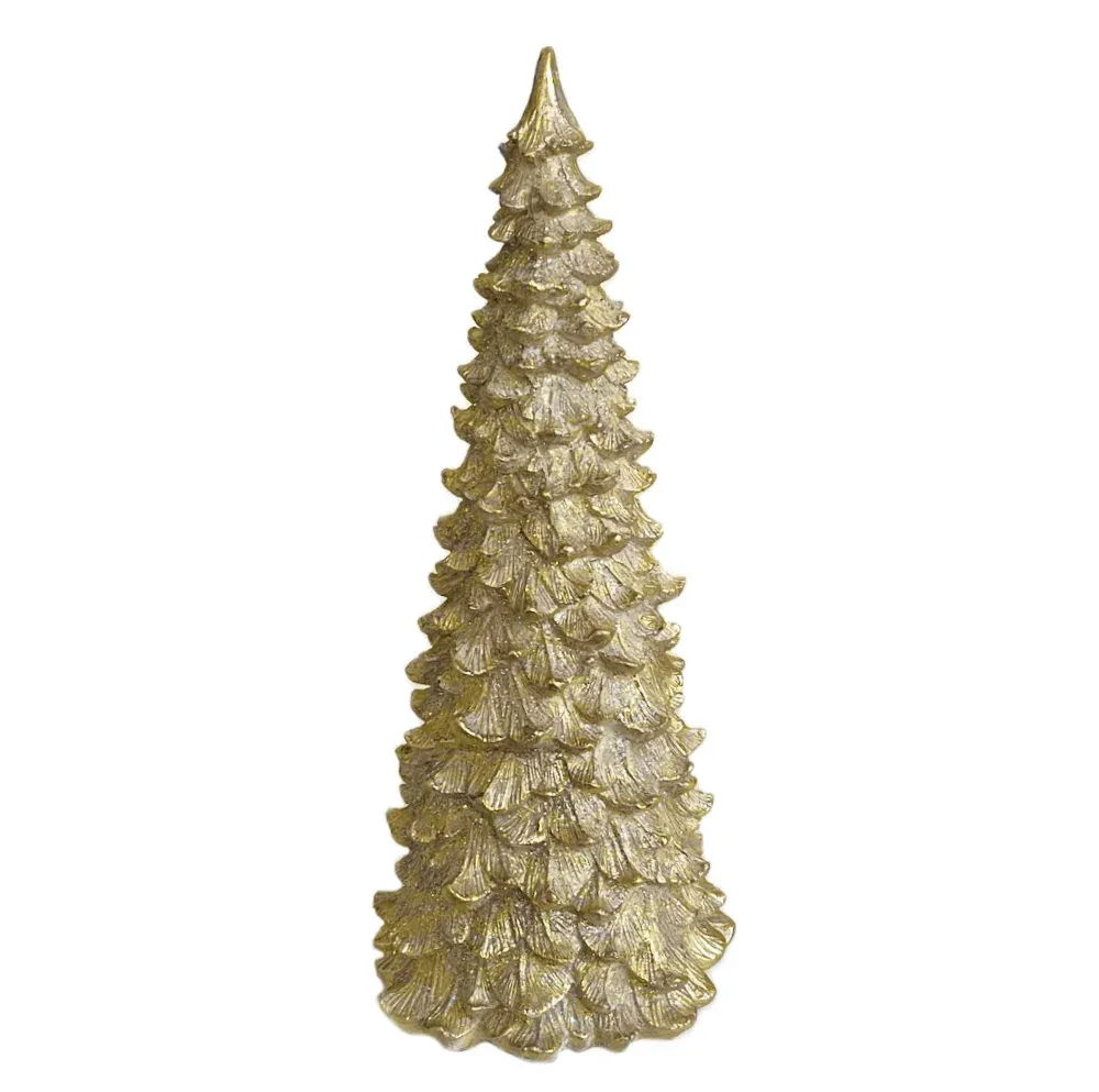 Deko Tannenbaum Weihnachtsbaum gold Glitter 30 cm