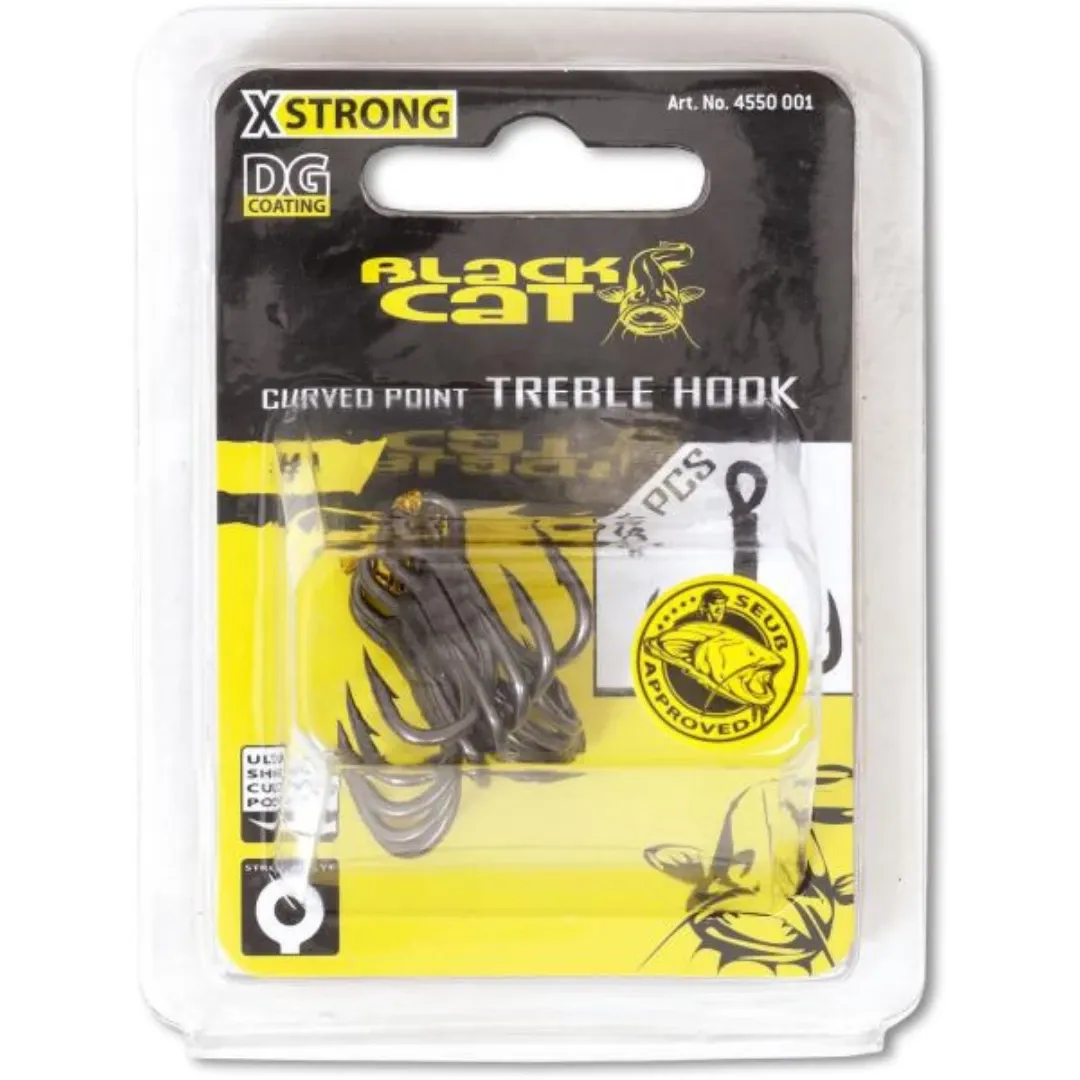 Black Cat - Curved Point Treble Hook – Bild 2