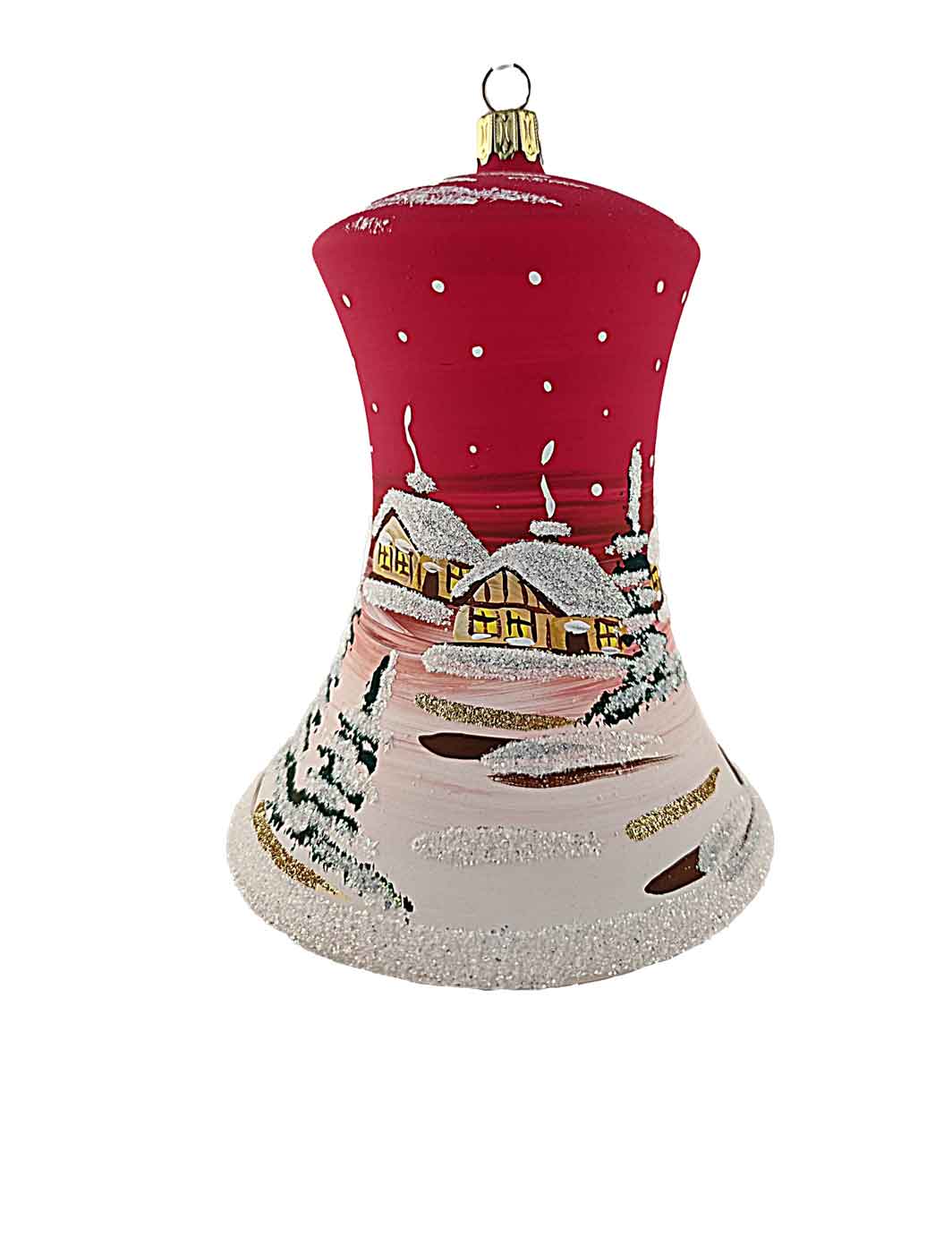 12cm Glocke rot – Bild 2