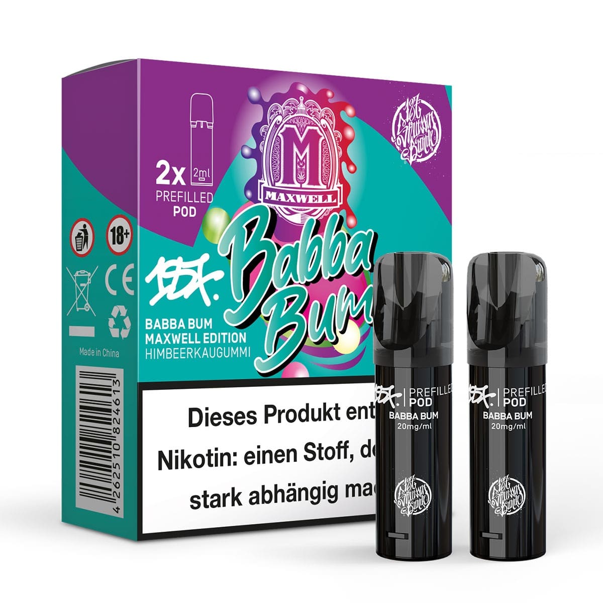 187 Pod | Babba Bum | Pod | 20mg | 2er Pack