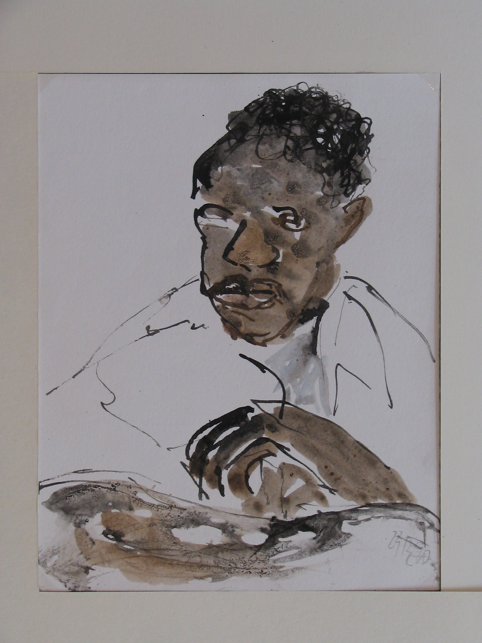Bild „Männerportrait“ (Barbara Wolfrum)
