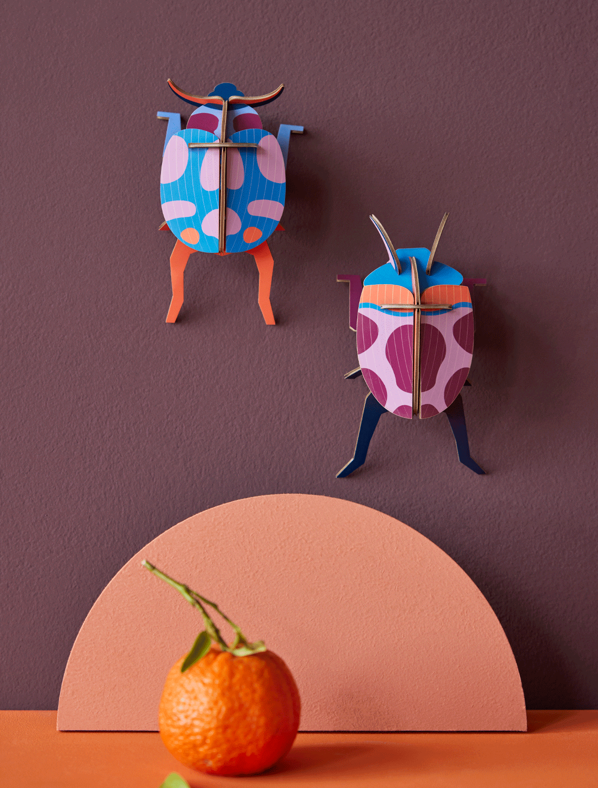 3D Wanddeko „Coccinelle Couple“ – Bild 3
