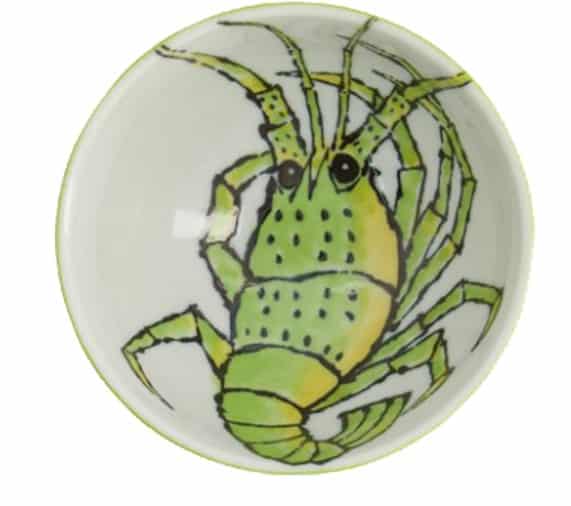 Schale 250 ml. Seafood Design . Hummer . aus Japan